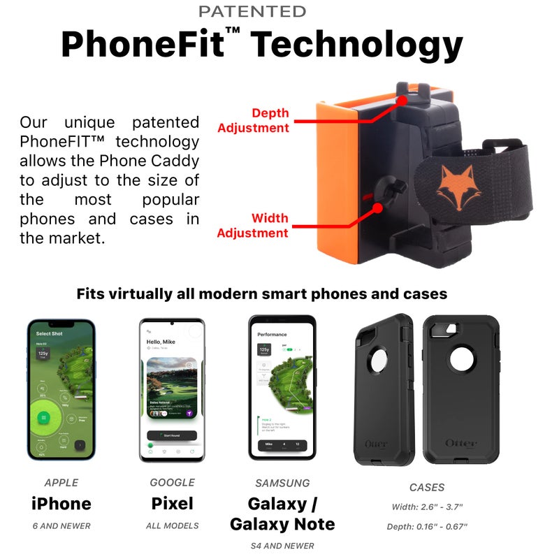 DESERT FOX GOLF - Phone Caddy - Pink - Image 2